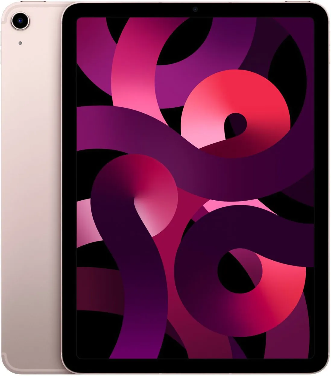 Apple iPad Air (5th Generation): with M1 chip, 27.69 cm (10.9″) Liquid Retina Display, 64GB, Wi-Fi 6 + 5G Cellular, 12MP front/12MP Back Camera, Touch ID, All-Day Battery Life – Space Gray